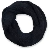 Stylebreaker Feinstrick Loop Schal in schwarz, | Gr.: onesize