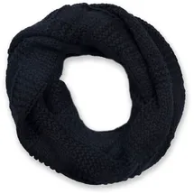 Stylebreaker Feinstrick Loop Schal in schwarz, | Gr.: onesize
