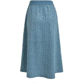 Milano Italy A-Linien-Rock Damen Blau 42