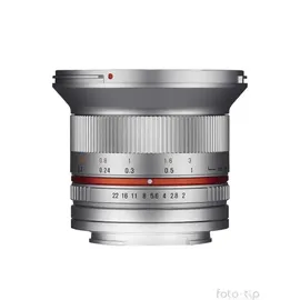Samyang 12 mm F2,0 NCS CS Sony E silber