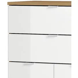 Germania Badkommode Mauresa 8531 Weiß-Eiche 97 cm x 60 cm