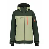 ICEPEAK Skijacke "H SKIJACKE CALE", Herren, Gr. 56, grün (spargel), Web, Obermaterial: 100% Polyester, regular fit hüftlang, Jacken Skijacke, wind- und wasserdicht, atmungsaktiv, mit Reißverschlusstaschen