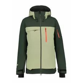 ICEPEAK Skijacke "H SKIJACKE CALE", Herren, Gr. 56, grün (spargel), Web, Obermaterial: 100% Polyester, regular fit hüftlang, Jacken Skijacke, wind- und wasserdicht, atmungsaktiv, mit Reißverschlusstaschen