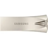 Samsung BAR Plus USB-Stick Typ-A, 512 GB mit Schlüsselring Champagne Silver