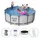 BESTWAY Steel Pro Max Frame Pool Set 396 x 122 cm inkl. Filterpumpe