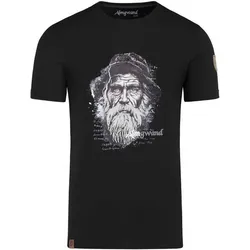 ALMGWAND 1928 Herren Shirt HAUNSBERGALM, Schwarz, XXL