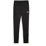 Puma teamGOAL Slim Trainingshose Schwarz/Weiß 140