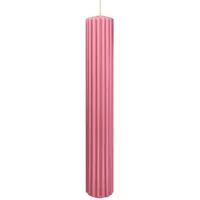 Wiedemann Kerzen Rillen Kerzen 300 x Ø 45 mm 4 St. rosa