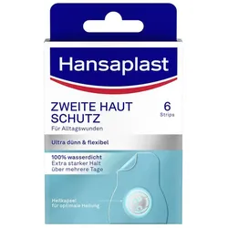 Hansaplast ZWEITE HAUT SCHUTZ + 20% Rabatt* 6 St Pflaster