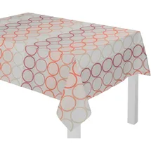 Wirth Tischdecke ZIRBELLO 130 x 190 cm Orange
