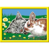 Ravensburger Malen nach Zahlen - Kätzchen und Häschen