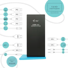 iTEC i-tec USB 3.0/USB-C Dual HDMI Docking Station
