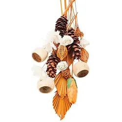 Exoten-Sortiment, orange-natur, 21 Teile