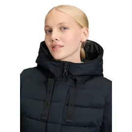 Amber & June Winterjacke Kunstdaune in Dunkelblau | Gr.: 34