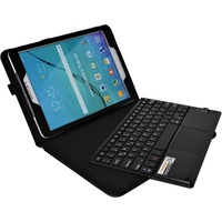 SonnyGoldTech MQ für Galaxy Tab S2 9.7 - Bluetooth Tastatur Tasche mit Touchpad Samsung Galaxy Tab S2 LTE SM-T815 SM-T819 | Hülle mit Tastatur für Tab S2 WiFi SM-T810, SM-T813 | Layout Deutsch QWERTZ