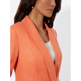 CREATION L Leinen-Mix-Blazer in papaya | Gr.: 40