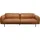 Kare DESIGN Sofa Calgary 87794 Leder Braun Hellbraun 3-Sitzer