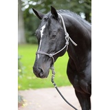 Covalliero Kerbl 3297743 Knotenhalfter, Marine/Beige, Pony, 50 Stück