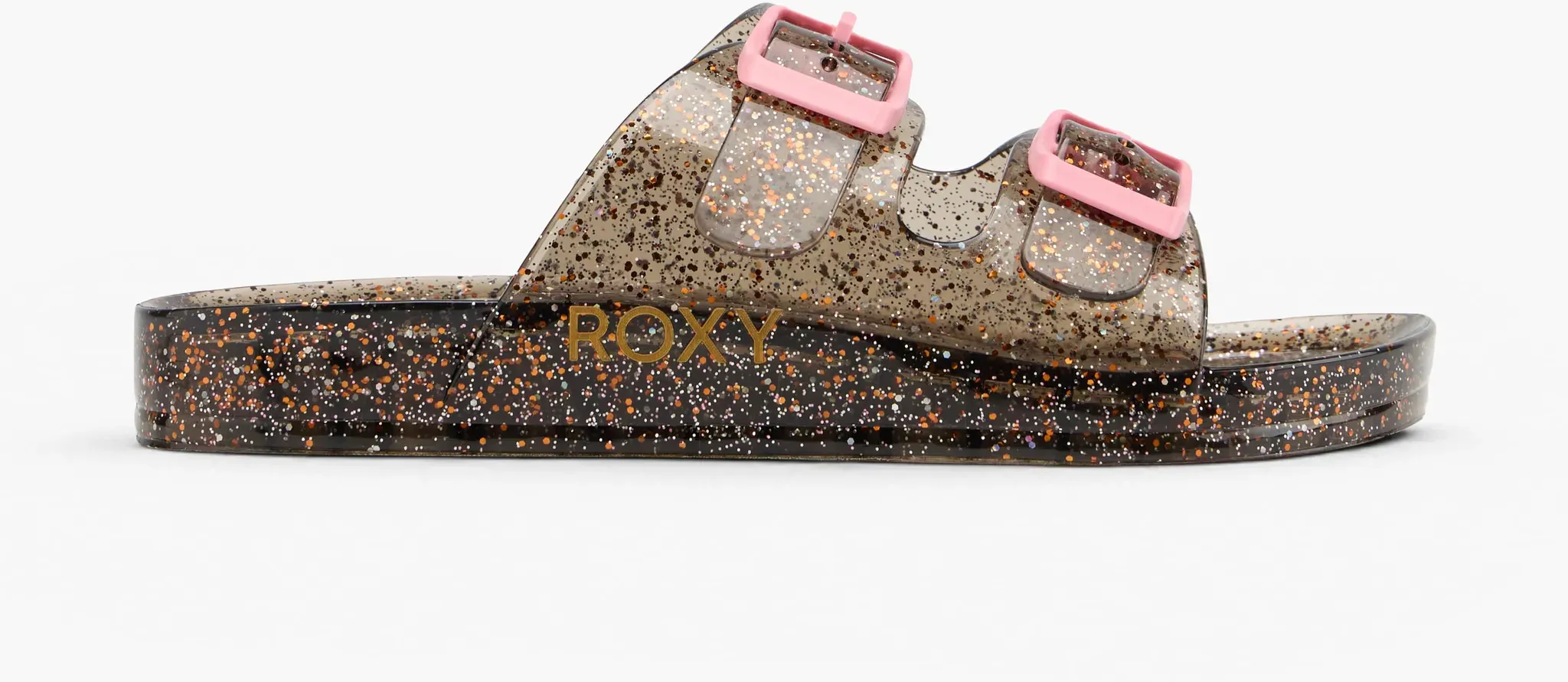 ROXY Rg Kattie Glitter Slides Schwarz, Kinder, Größe: 35, Material: EVA - ROXY Rg Kattie Glitter Slides Schwarz, Kinder, Größe: 35, Material: EVA - woman - Schwarz