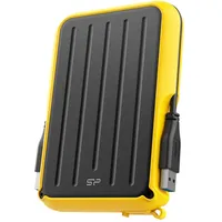 Silicon Power 4TB Game Drive Externe Festplatte A66, kompatibel mit PS5, PS4, Xbox One, PC und Mac, Gelb