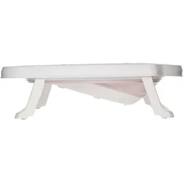 KEEEPER Faltbare Babywanne mit Stöpsel, Ab 0 bis ca. 12 Monate, 33 l, 48 x 82 x 23,5 cm, Maja, Pink (Nordic Pink)