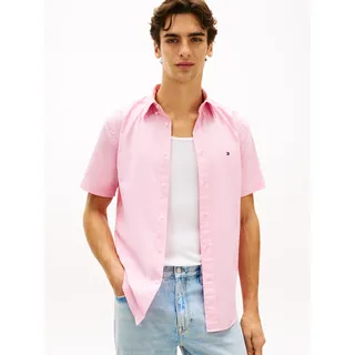 Tommy Hilfiger Kurzarmhemd Rosa XXL