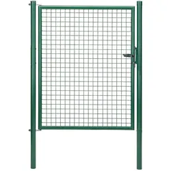 Gust. Alberts GmbH & Co. KG Gartentor einflügelig grün RAL 6005, 1.250 mm x 1.500 mm