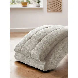 Home Affaire Relaxliege HOME AFFAIRE "Vengo 2, moderne Solitär Relaxpolsterliege, bequem und elegant", silber, B:70cm H:92cm T:170cm, Sofas, mit Kopfkissen, Mattenoptik auf Korpus