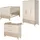 roba Set Sidney - 110x75,5x98cm - Holz / Eichenholz