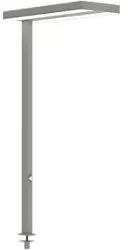 Maul Tischmontageadapter Silber 64 x 85 x 92 mm