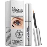 Wimpern Serum, 4ml Natürliches Wimpernwachstum, Wachstum, Wimpern Serum Schnell Wachstum, Stärkt & Pflegt Wimpernserum Für vollere längere