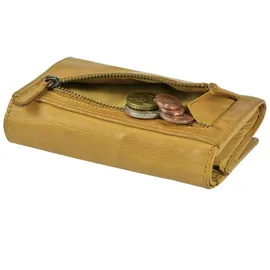 Bear Design Portemonnaie Damen ocker gelb