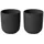 Villeroy & Boch Kaffeetasse 0,29 l Schwarz 2 St.