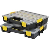 BASETECH Sortimentskasten (L x B x H) 370 x 286 x 140 mm Anzahl Fächer: 15 variable Unterteilung Inhalt 1 St.