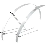 CON-TEC Schutzblech Flat 32 mm Set 28" Silver