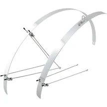 CON-TEC Schutzblech Flat 32 mm Set 28" Silver