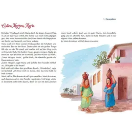 Kaufmann Ernst Vlg GmbH Die Weihnachtsgeschichte Folien-Adventskalender für Kinder