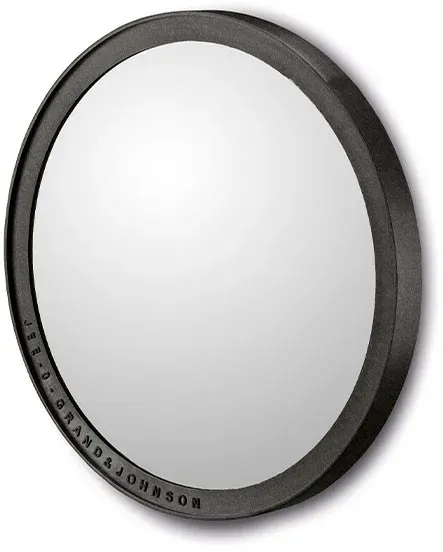 JEE-O Soho Spiegel 50cm, Hammerschlag schwarz matt, 701-0122 701-0122