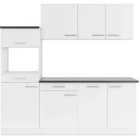 OPTIFIT Küchenzeile Bella 210 cm weiß