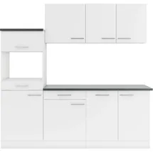 OPTIFIT Küchenzeile Bella 210 cm weiß