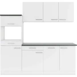 OPTIFIT Küchenzeile Bella 210 cm weiß