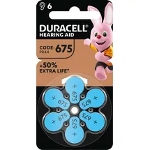 Duracell Easytab DA 675 BL6