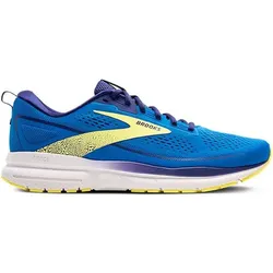 BROOKS Brooks Herren Laufschuhe Trace 3, Electric Blue/Navy/Lemon, 46
