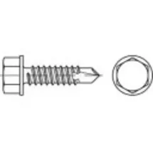 TOOLCRAFT Bohrschraube 6,3 mm 50 mm 250 Stück