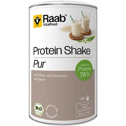 Raab Vitalfood Protein Shake Pur Bio Pulver