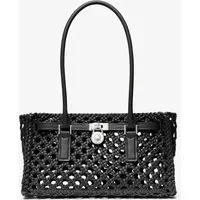 Michael Kors Hamilton Moderne Small Henkeltasche Kunstleder Black
