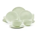 SELTMANN WEIDEN Tafelservice Seltmann Weiden Amina Seladon Starter-Set 16 tlg., 6 Personen, Porzellan rosa