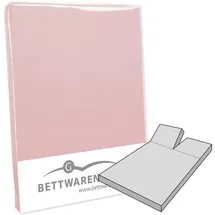 BettwarenShop Spannbettlaken Jersey-Elasthan 140 x 200 - 160 x 220 cm grau