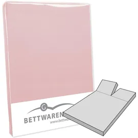 BettwarenShop Spannbettlaken Jersey-Elasthan 140 x 200 - 160 x 220 cm grau