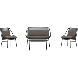 venture home Zakynthos Gartenlounge Sofa-Set braun